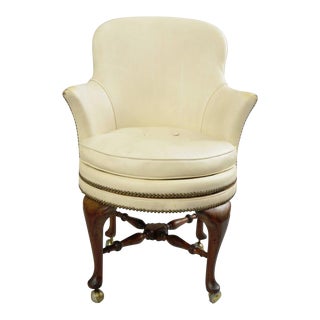 queen anne antique chairs simonds accent swivel chair elgin leather english arm vanity arms chairish used 0ʺw 0ʺd 0ʺh philadelphia