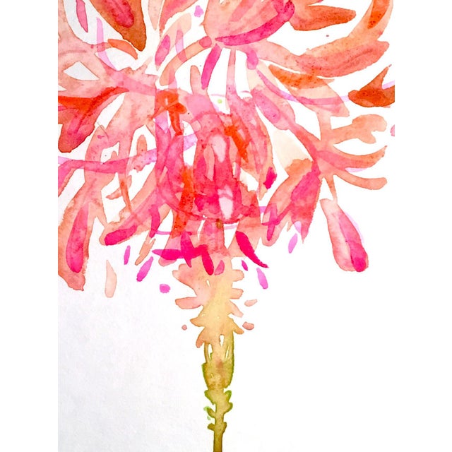 Original Feather Duster Watercolor Painting Chairish