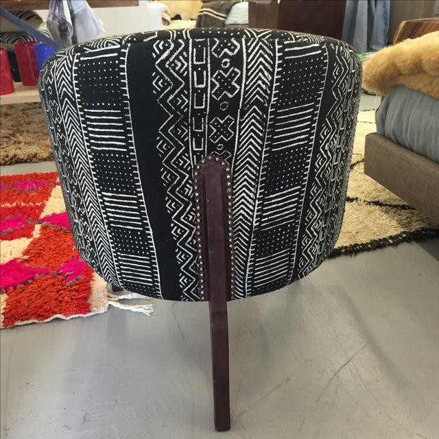 North African Mud Cloth Chair Chairish