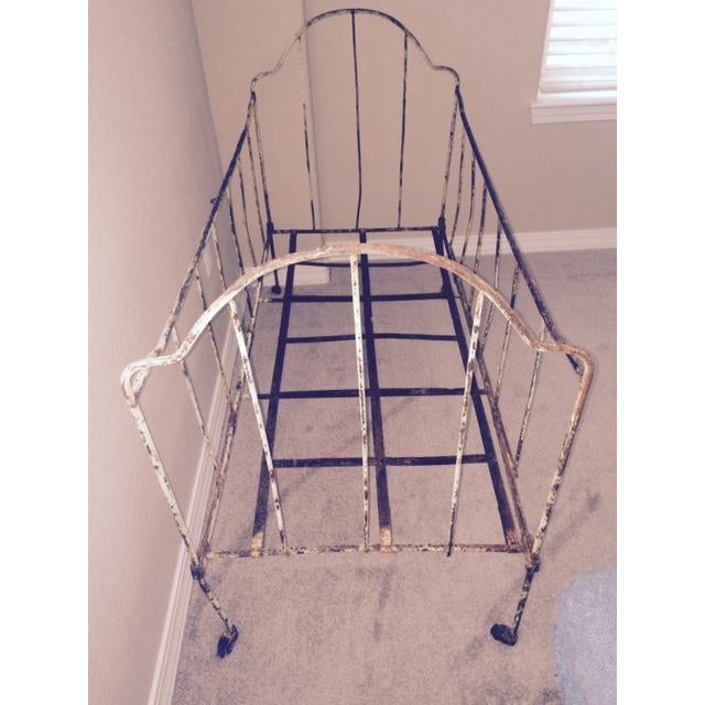 Vintage Iron Crib Chairish
