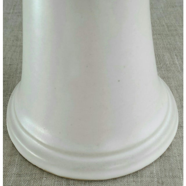 Vintage Glazed Pottery Pedestal Bowl Chairish